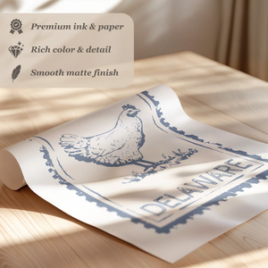 Delaware Stamp Print