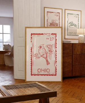 Ohio Stamp Print