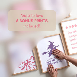 Pinkoween Set of 15 Prints