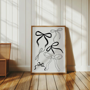 Coquette Bows Print
