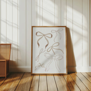 Coquette Bows Print