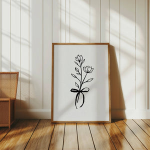 Coquette Flower Print