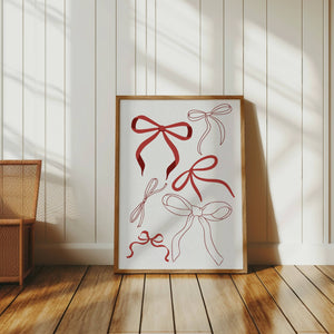 Coquette Bows Print
