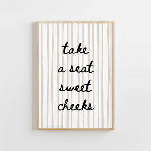 Sweet Cheeks Print