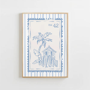 Surf Shack Print