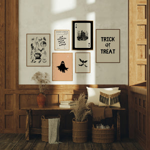Moody Halloween Set of 15 Prints