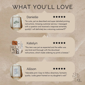 New Year's Guest Check Print