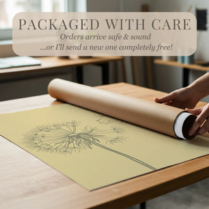 Dandelion Print
