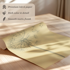 Dandelion Print