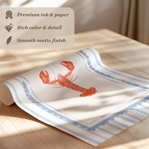 Coastal Stamp Set of 3 Prints