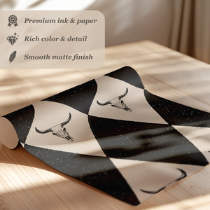 Retro Diamond Print