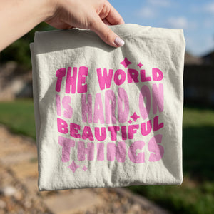 Beautiful Things Ivory Graphic Tee