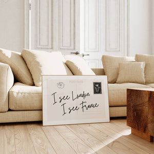 I See London Postcard Print