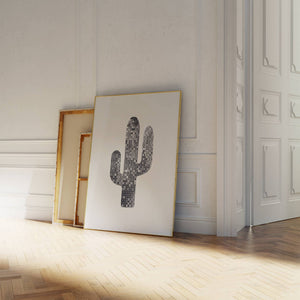 Disco Cactus Print