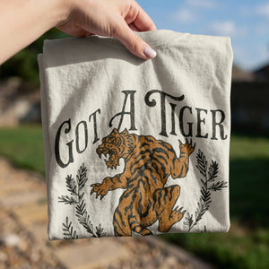 Tiger Ivory Graphic Tee