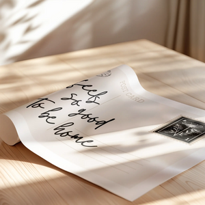 Feels So Good To Be Home - Physical Print