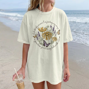 Butterfly Season Ivory Graphic Tee