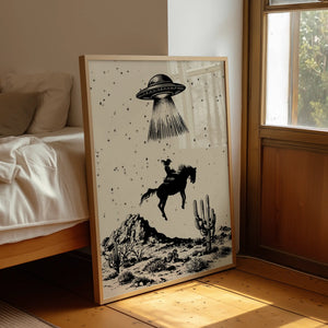 Space Cowgirl Print