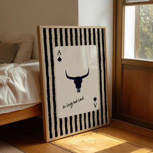 So Long Bad Luck Print
