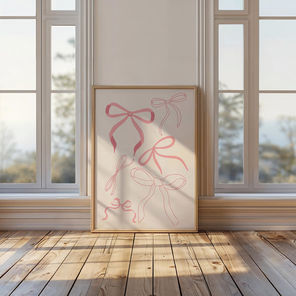 Pink Walk by Faith Set of 3 Prints