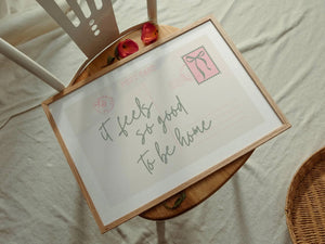 Sage & Pink Set of 5 Prints