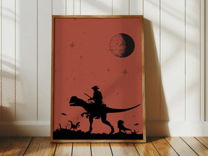 Space Cowboy Print