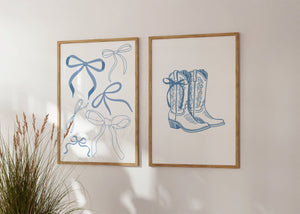 How Lucky Are We Guest Check Set of 3 Prints