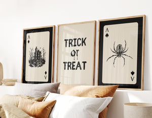 Moody Halloween Set of 15 Prints