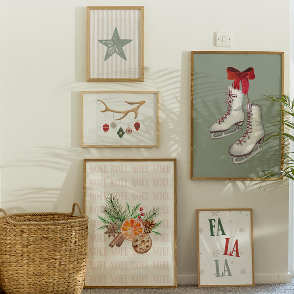 Farmhouse Christmas Set of 15 Prints