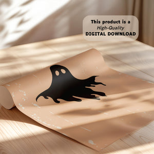 Moody Halloween Set of 15 Prints