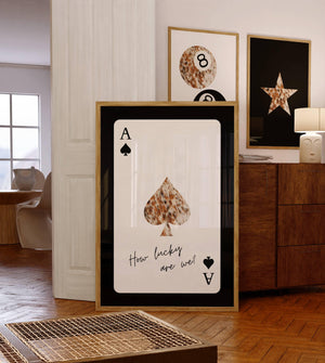 Retro Cowhide Set of 3 Prints