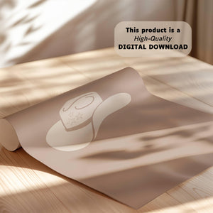 Cowboy Hat Print