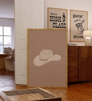 Cowboy Hat Print
