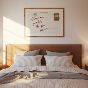 You Look Like You Love Me Postcard Print