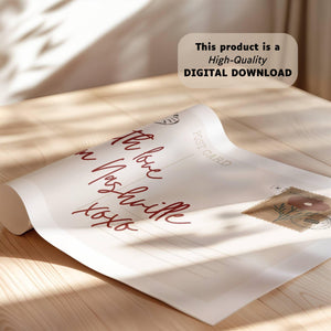 Nashville Wall Art, Western Postcard Print, Retro Travel Wall Art, Vintage Tennessee Poster for Living Room Decor, Digital Download