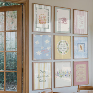 Easter Gallery Set of 15 Prints, Christian Wall Art for Easter Decor, Digital Download
