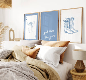 God Bless The Girls Set of 3 Prints