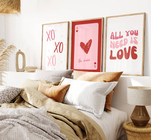 Valentine's Set of 15 Prints