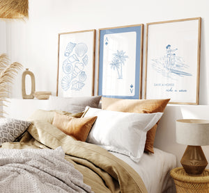 Coastal Cowgirl Set of 15 Prints